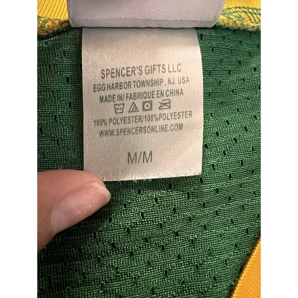 Spencer's St. Patrick's Day Drinking Team Jersey Shirt Women's Size Medium Green - Picture 6 of 10